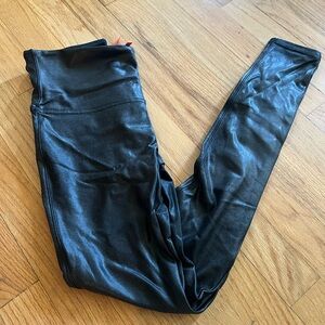 Black spanx leggings